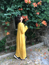 Load image into Gallery viewer, Recycled Alanis Kaftan - Mustard