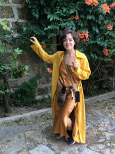 Load image into Gallery viewer, Recycled Alanis Kaftan - Mustard