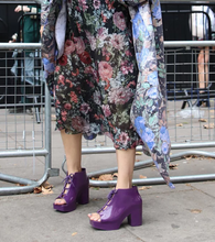 Load image into Gallery viewer, Bingo Blue Trench Raincoat