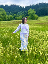 Load image into Gallery viewer, Blue Tera Skirt