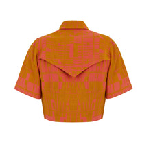 Load image into Gallery viewer, Hand Printed Matadors of Abstraction Jacquard Jacket