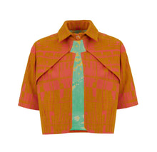 Load image into Gallery viewer, Hand Printed Matadors of Abstraction Jacquard Jacket