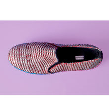 Load image into Gallery viewer, Pink Navy Poemotion Sneakers