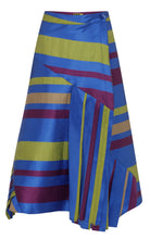 Load image into Gallery viewer, Navy Raya Skirt