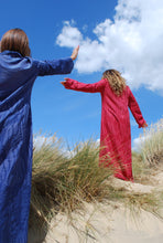 Load image into Gallery viewer, Recycled Alanis Kaftan - Navy