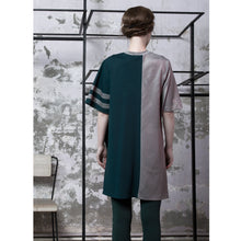 Load image into Gallery viewer, Unisex Green & Grey T-Shirt - BOO PALA LONDON