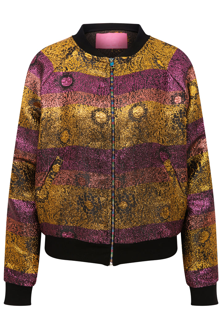 Arlo Bomber Jacket by Boo Pala London, view 2