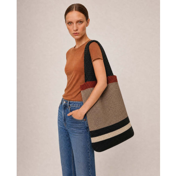 Mira Handmade Tote Bag by Boo Pala London, view 2