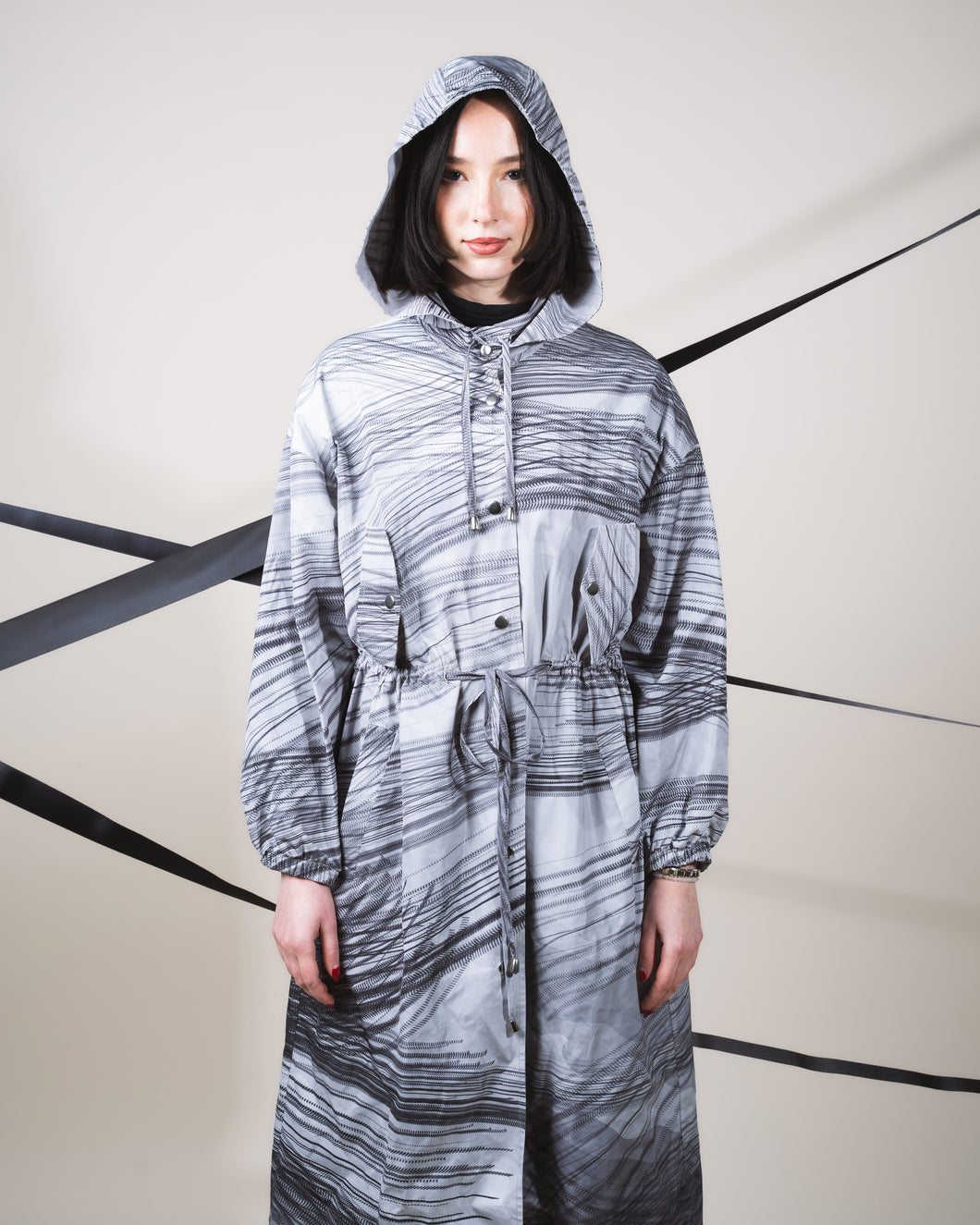 Storm Sketch Raincoat