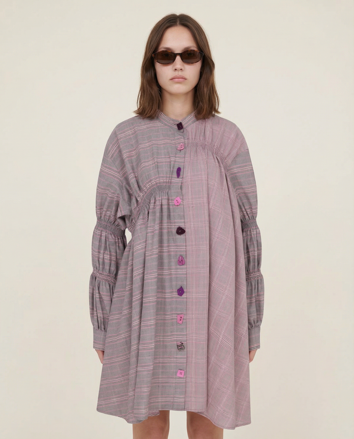 Suki Shirt Dress by Boo Pala London, view 2