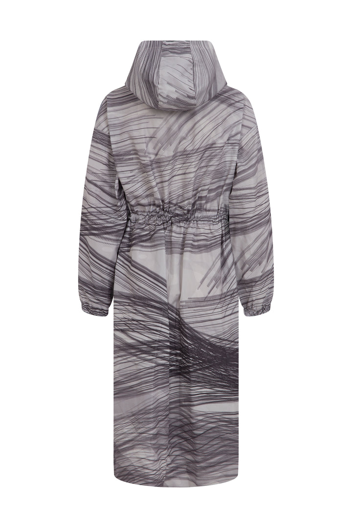 Storm Sketch Raincoat by Boo Pala London, view 3