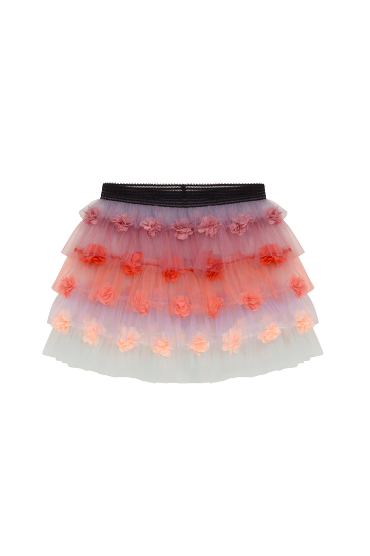 Bloomaria Tulle Mini Skirt by Boo Pala London, view 2