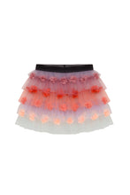 Load image into Gallery viewer, Bloomaria Tulle Mini Skirt