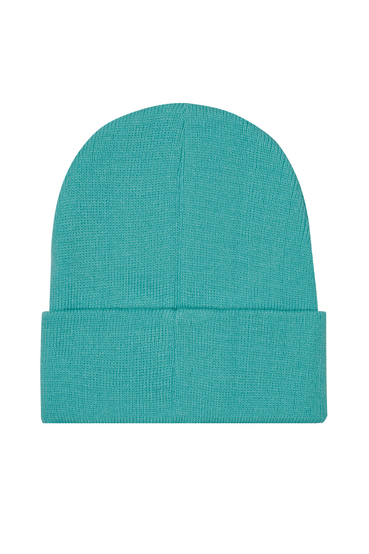 Unisex Boo Beanie Hat - Turquoise by Boo Pala London, view 2