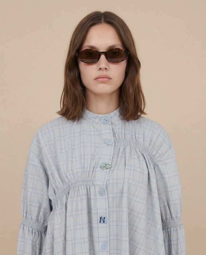 Cleo Shirt Dress by Boo Pala London, view 2