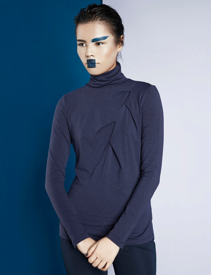 Red Madoka Turtleneck - BOO PALA LONDON