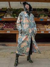 Load image into Gallery viewer, Bingo Rose Trench Raincoat - BOO PALA LONDON