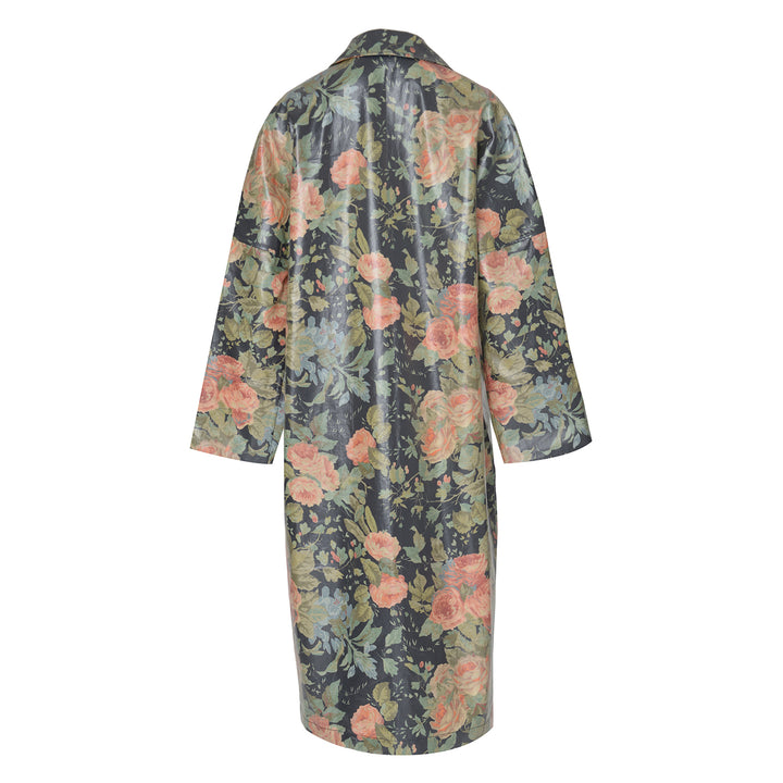 Bingo Rose Trench Raincoat - BOO PALA LONDON