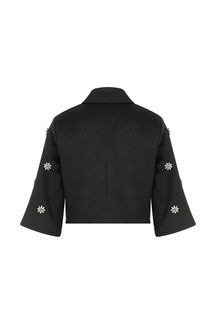 Daisy Cropped Jacket by Boo Pala London, view 2