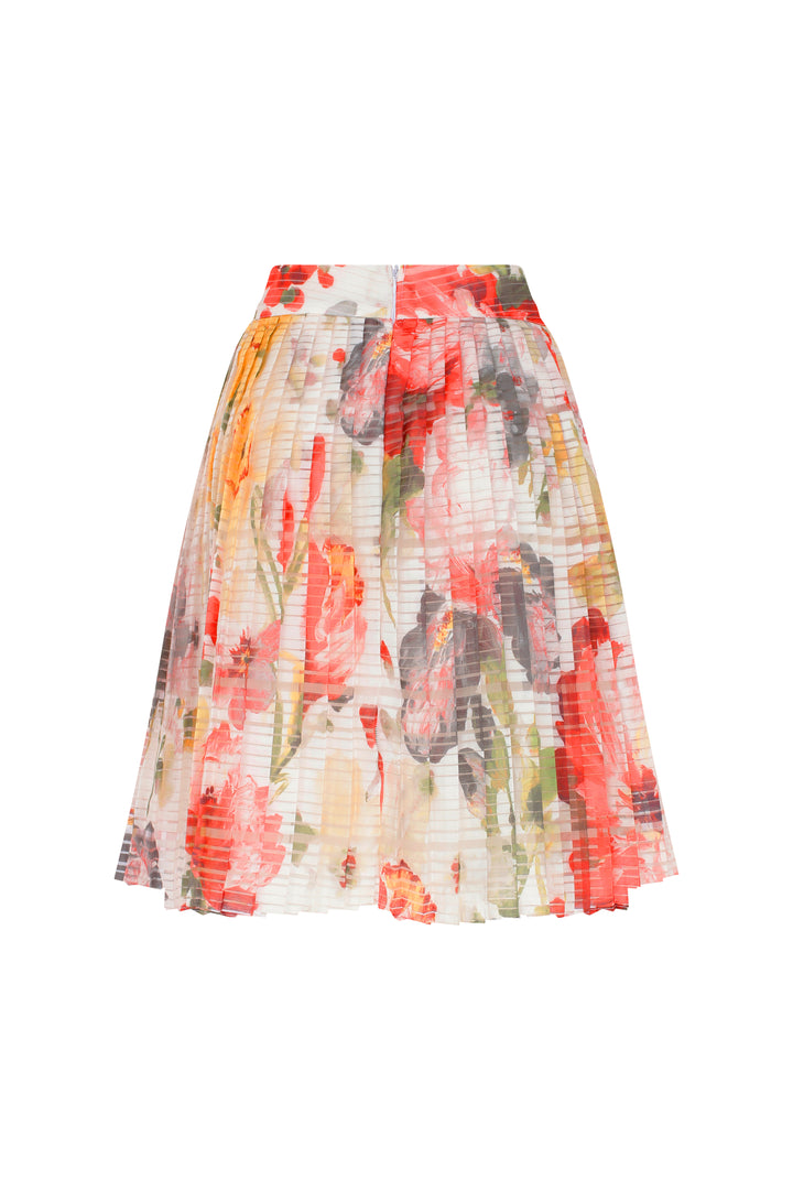 Haven Pleated Skirt by Boo Pala London, view 2