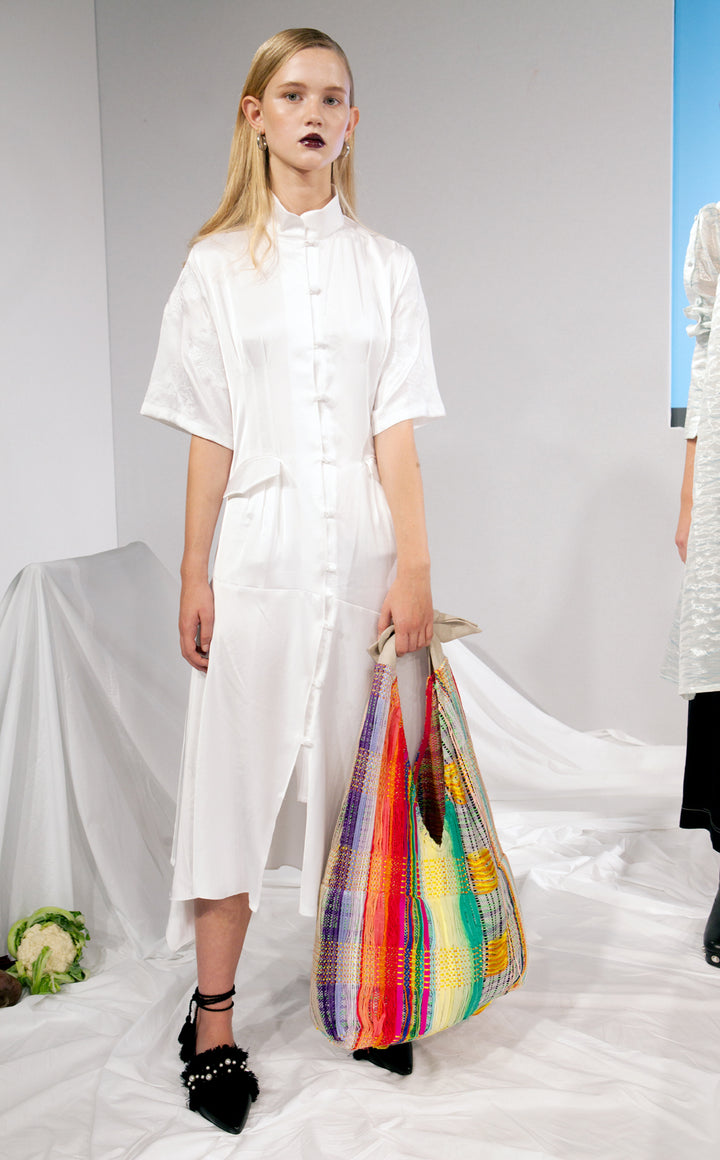 Summer Hues Woven Tote - BOO PALA LONDON