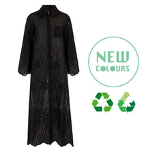 Load image into Gallery viewer, Recycled Alanis Kaftan - Black