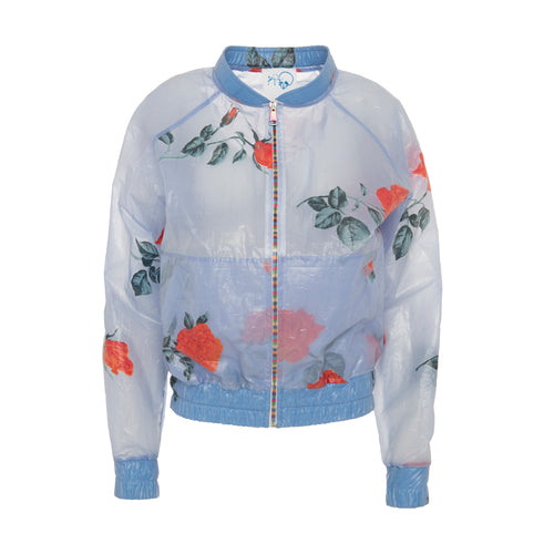 Rose Raincoat Bomber Jacket - BOO PALA LONDON
