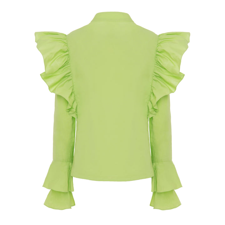 Neo Green Shirt - BOO PALA LONDON