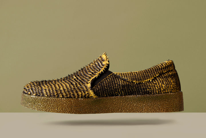 Soil Shade Poemotion Sneakers by Boo Pala London, view 2