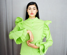 Load image into Gallery viewer, Neo Green Shirt - BOO PALA LONDON