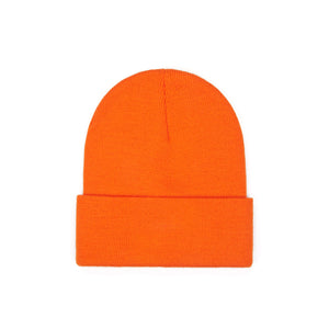 Unisex Boo Beanie Hat - Orange