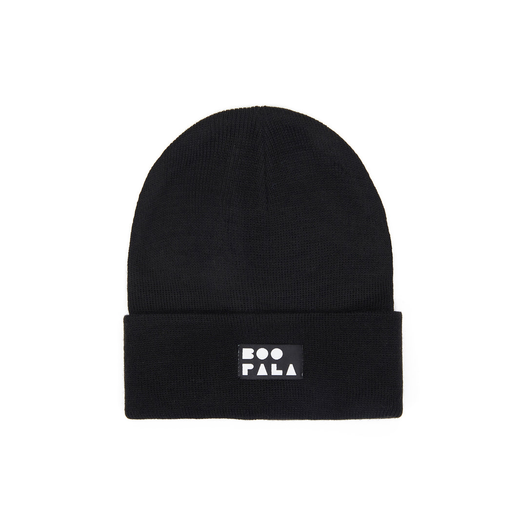 Unisex Boo Beanie Hat - Black
