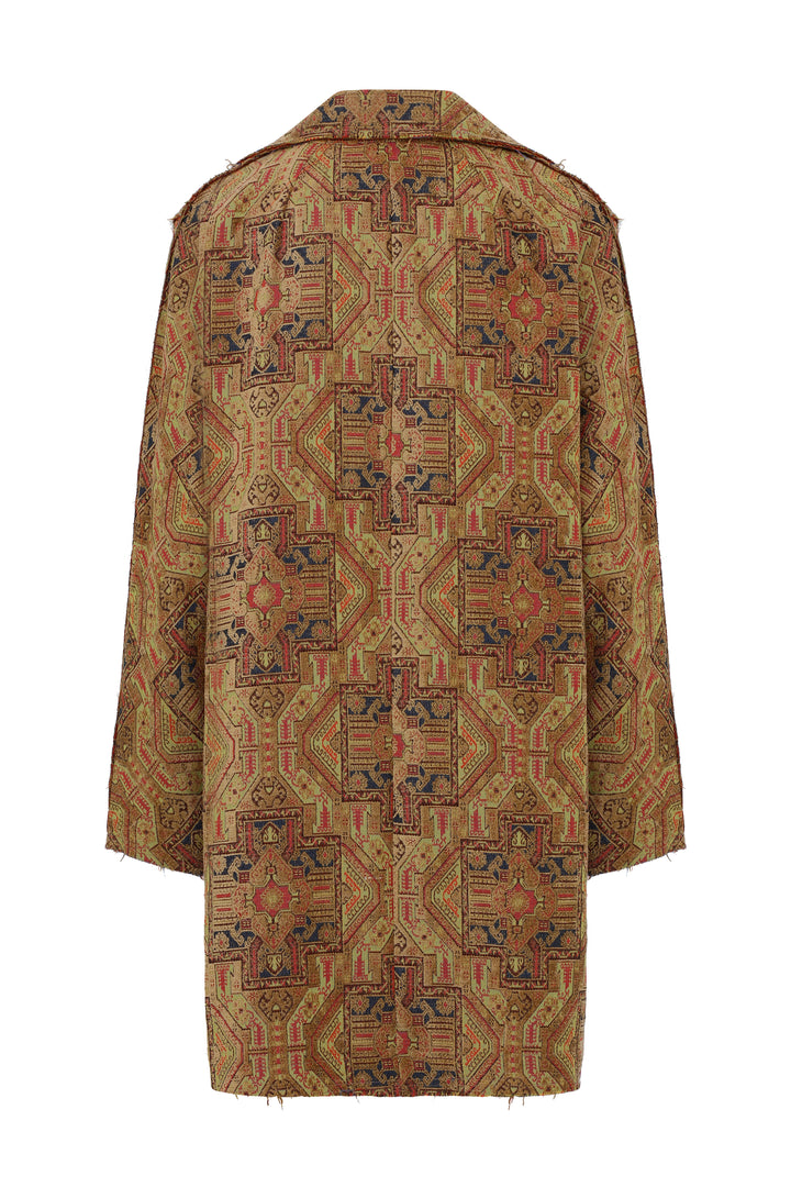 Magic Carpet Jacket - Beige by Boo Pala London, view 2