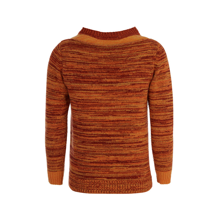 Autumn Dream Slim Handmade Wool Jumper by Boo Pala London, view 2