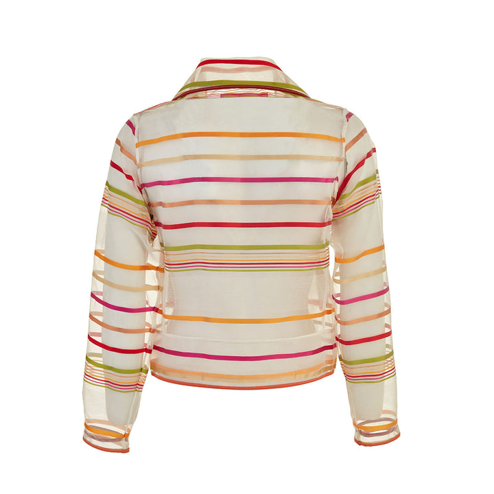 Arya Biker Jacket by Boo Pala London, view 2