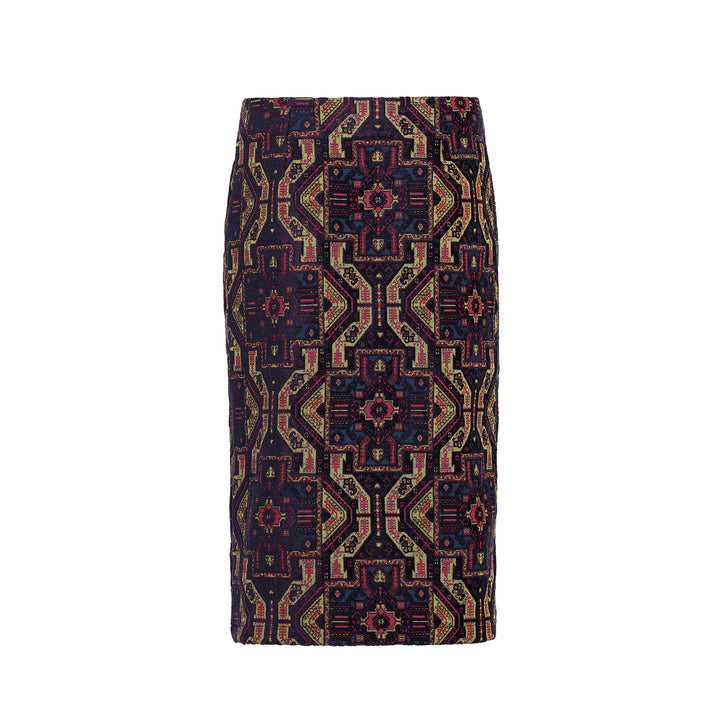 Magic Carpet Pencil Skirt by Boo Pala London, view 2