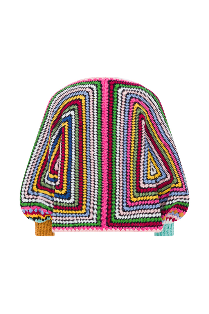 Mari Handmade Cardigan by Boo Pala London, view 2