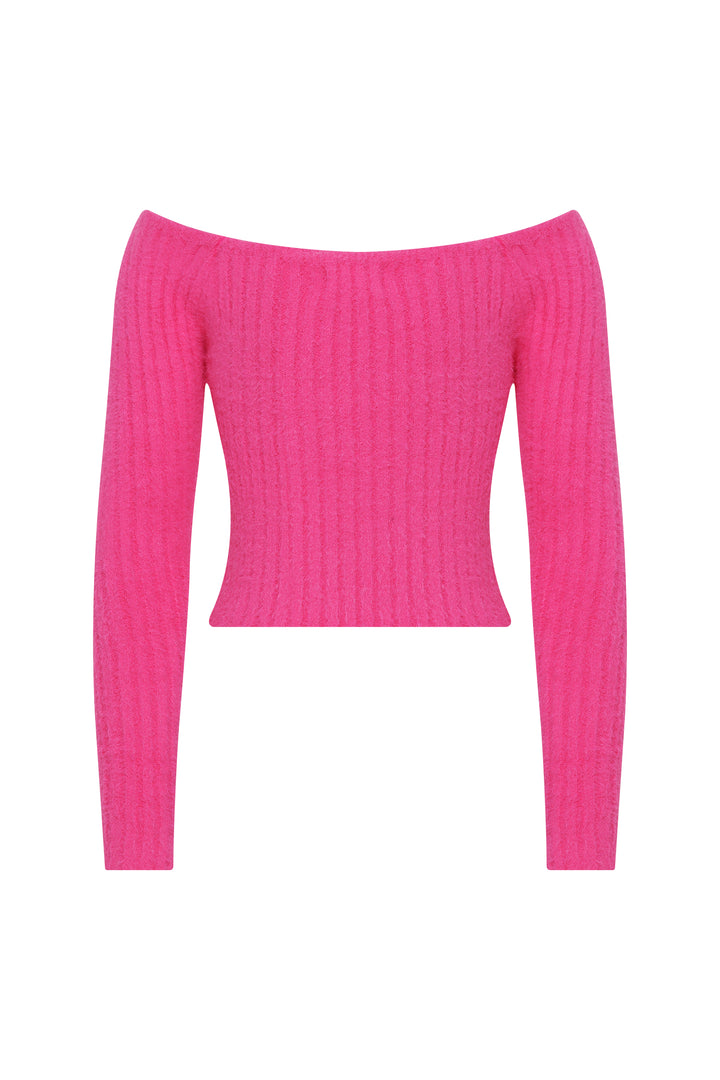 Paola Knitted Top by Boo Pala London, view 2