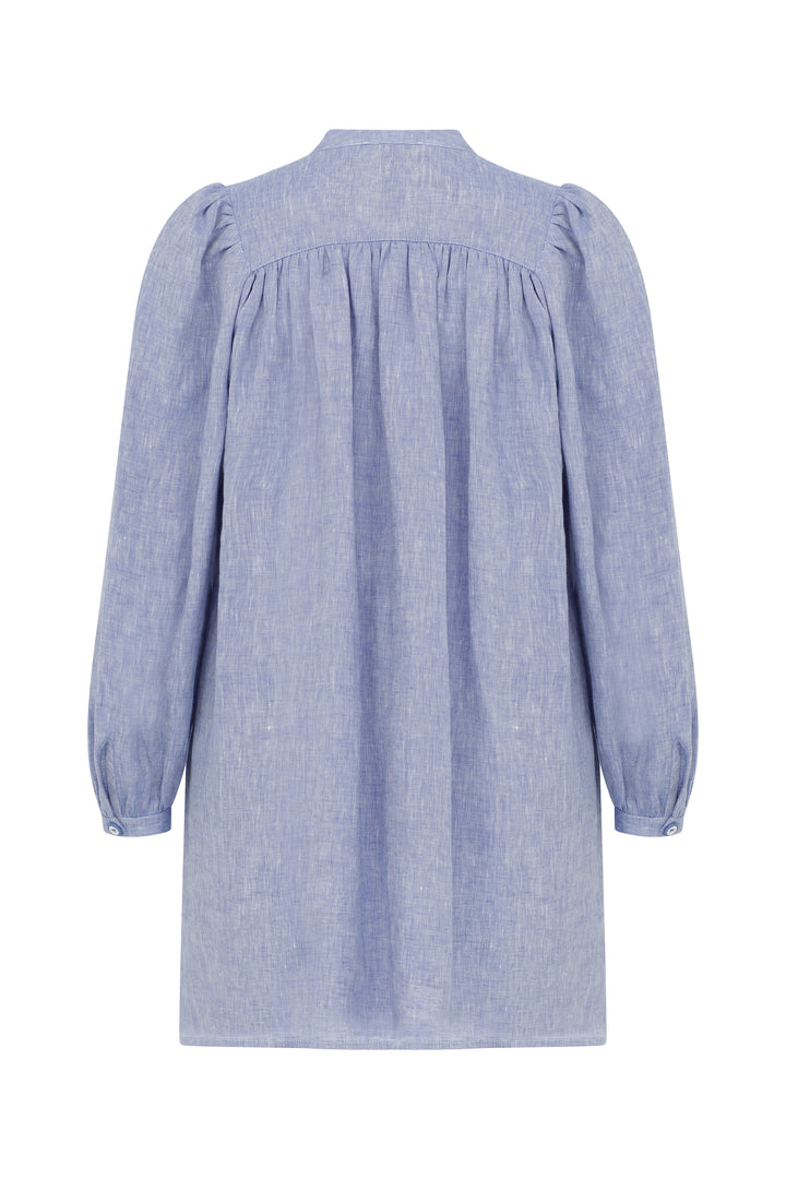 Skye Linen Blouse by Boo Pala London, view 2