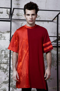 Unisex Red Hues T-Shirt - BOO PALA LONDON