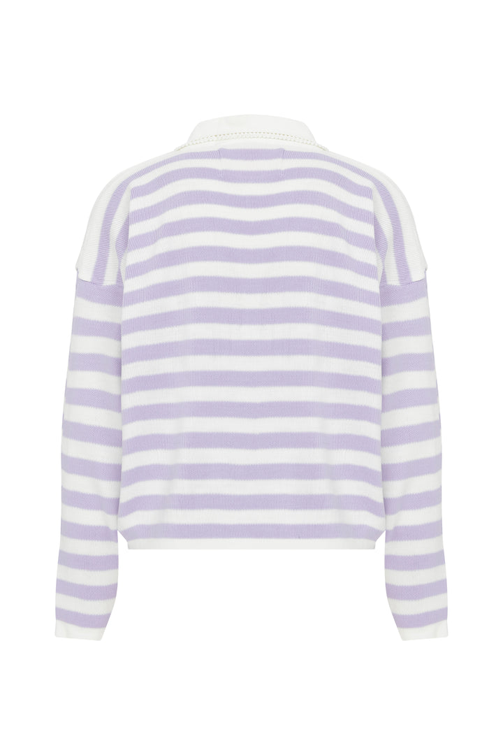 Valery Knitted Jumper by Boo Pala London, view 2