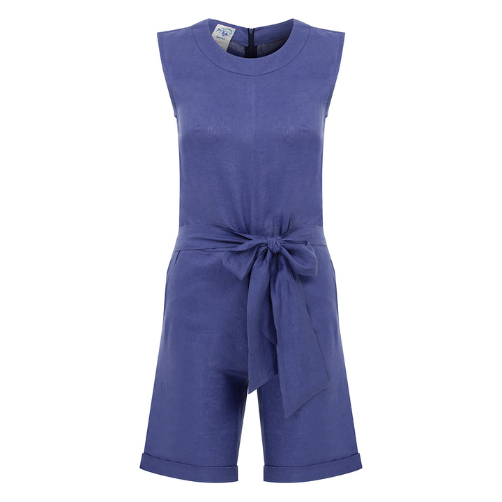 Anisha Navy Jumpsuit by Boo Pala London, view 2