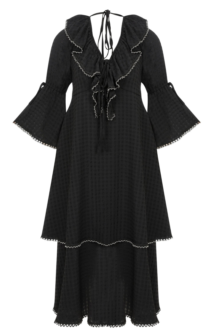 Kuro Dress by Boo Pala London, view 2