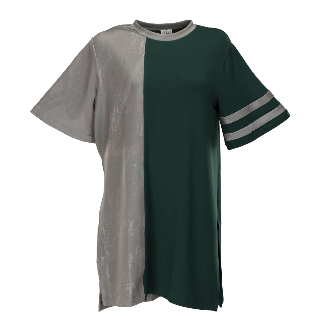 Unisex Green & Grey T-Shirt - BOO PALA LONDON
