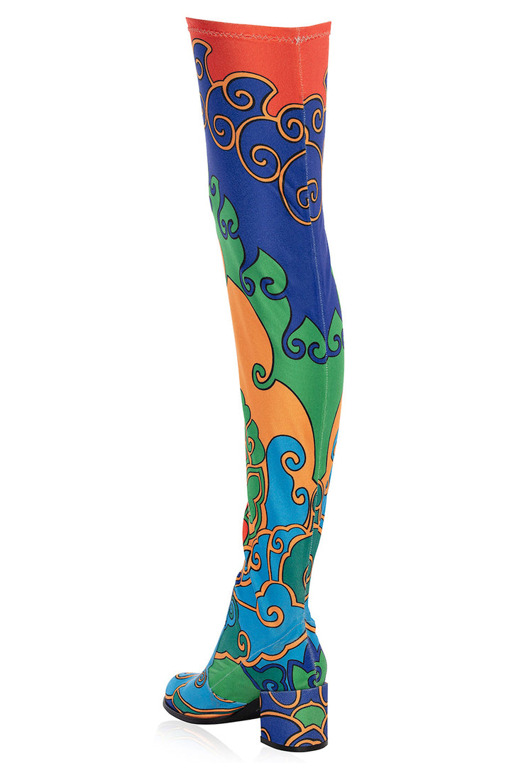 Ikigai High Boots by Boo Pala London, view 2