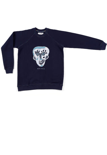 JANE DOE SWEATSHIRT - NAVY - BOO PALA LONDON