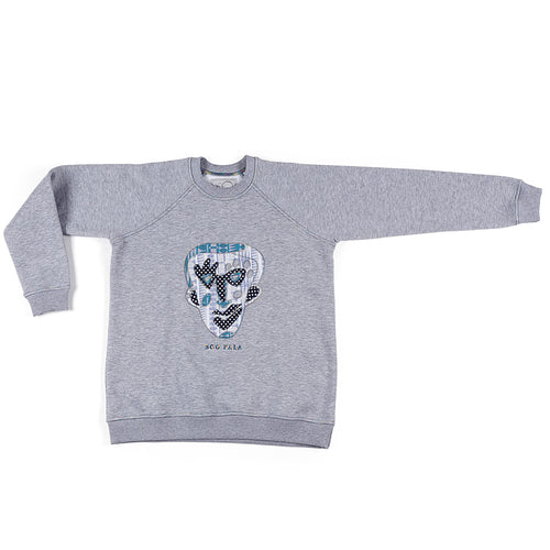 JANE DOE SWEATSHIRT - GREY - BOO PALA LONDON