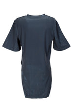 Load image into Gallery viewer, Unisex Navy Strata Hues T-Shirt - BOO PALA LONDON