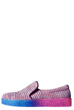 Load image into Gallery viewer, Pink Navy Poemotion Sneakers